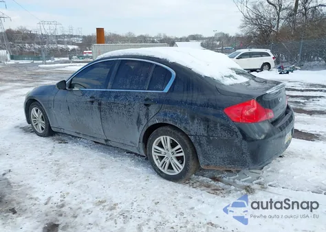 2013 Infiniti G37X from USA, damaged, VIN JN1CV6ARXDM766754